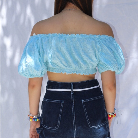 Urban Outfitters - Off the shoulder crop top - Picture 3 of 3